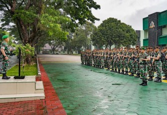 Pemberangkatan Pendidikan Para Dasar Taruna Akmil Tingkat IV/Sermatutar TP 2023/2024