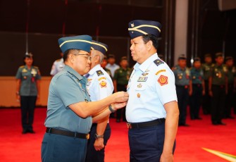 Irjen TNI Pimpin Serah Terima Jabatan Irben Itjen TNI