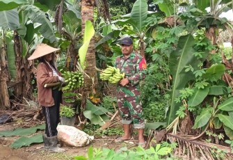 Babinsa Koramil 1710-03/Kuala Kencana Laksanakan Komsos Untuk Ketahui Situasi Dan Kondisi Warga Binaan