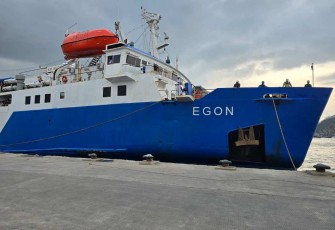Layanan angkutan laut KM Egon