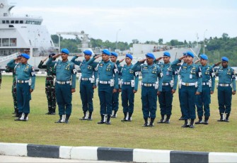 HUT Ke-78 Polisi Militer Angkatan Laut di Koarmada III 