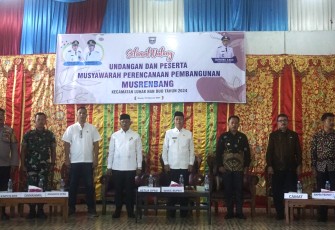 Ketua DPRD Pasbar dan Anggota Hadiri Musrenbang Kecamatan Luhak Nan Duo Tahun 2024 Untuk RKPD Tahun 2025