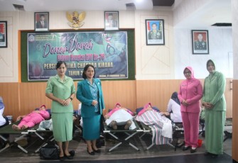 Bakti Sosial Donor Darah Kodim 0805/Ngawi