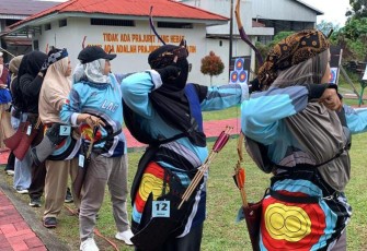 Turnamen Internal Panahan Tradisional Horse Bow Lanudal Archery, Rabu (28/2)