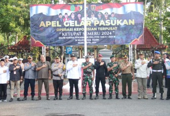 Apel Gelar Pasukan Operasi Ketupat Semeru 2024 Kabupaten Ngawi
