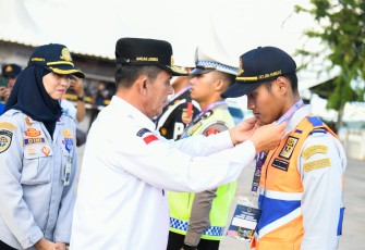 Peresmian Posko Terpadu Angkutan Lebaran 