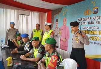 Pengamanan Kelancaran Arus Mudik 2024 Wilayah Kodim Pacitan