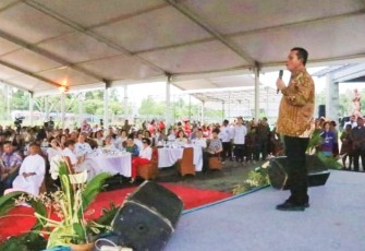 Gubernur Kepri Hadiri Peresmian Gereja St Fransiskus Asisi