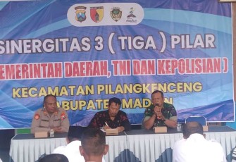 Sinergitas Tiga Pilar di Pendopo Kecamatan Pilangkenceng