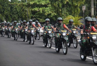 Motor dinas Kodim 0805/Ngawi