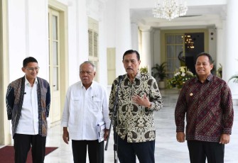 Menko Marves Luhut Binsar Panjaitan 