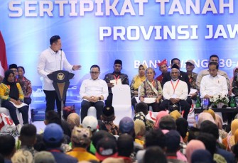 Menteri ATR/BPN Agus Harimurti Yudhoyono 