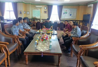 Bupati Natuna Sambutan Kunjungan dari Tim Politeknik Imigrasi 