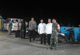 Pengamanan pengajian di wilayah desa binaan 