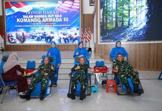 Bakti Kesehatan Donor Darah Koarmada III