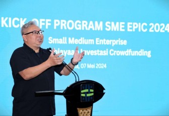 Asisten Deputi Pembiayaan dan Investasi UMKM Temmy Satya Permana