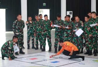 TFG Latihan Kesiapsiagaan Operasional SAR Koarmada III Sorong