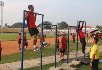 Tes Garjas prajurit Kodim 0803/Madiun
