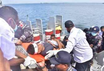 Latihan Kesiapsiagaan Operasional SAR di Perairan Sorong