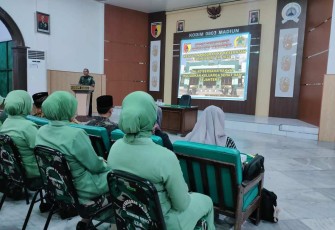 Program KB Kesehatan Kodim 0803 Madiun