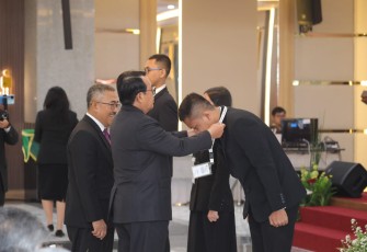 Ketua Mahkamah Agung Prof Dr H M Syarifuddin saat membuka PPC Terpadu di Bogor