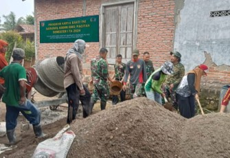 Program Karya Bakti TNI Semester I TA. 2024 Kodim 0801/Pacitan 