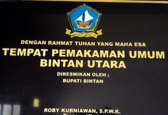 Pemkab Bintan Segera Bangun Batu Miring di Lokasi TPU Sungai Jago 