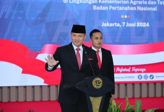 Menteri ATR/BPN Agus Harimurti Yudhoyono 
