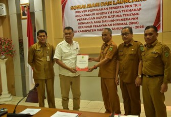 Bupati Natuna Pimpin Rapat Evaluasi Perangkat Daerah 2024 