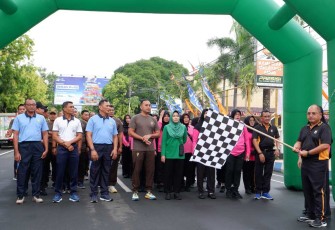 Olahraga raga bersama TNI Polri 