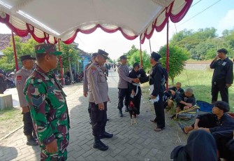 Pengaman tes PHST di wilayah desa binaan 