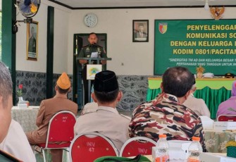 Dandim 0801/Pacitan Letkol Arh Imam Musahirul
