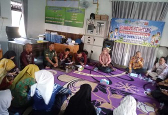 Rembuk Stunting di wilayah desa binaan 