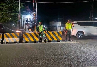 Patroli gabungan wilayah Kodim 0803/Madiun