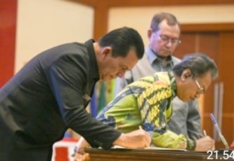 Gubernur Kepri dan Pimpinan DPRD Tandatangani Nota Kesepakatan KUPA PPAS Perubahan APBD 2024