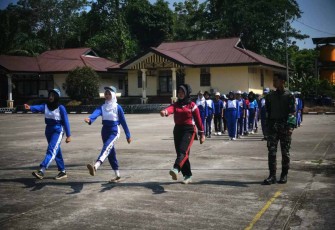 Seleksi paskibraka pelajar di perbatasan 