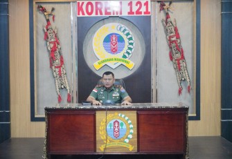 Danrem 121/Abw Brigjen TNI Luqman Arief, SIP, MIP 