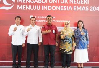 Memperingati Hari Pengayoman ke-79 Kakanwil Kemenkumham Sumut Agung Krisna Hadiri Gelaran Kegiatan Pameran Pelayanan Publik 