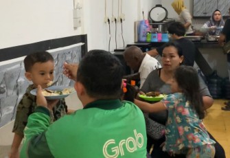 Dapur umum Grib Jaya Kota Medan 