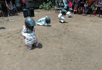Gebyar lomba kemerdekaan di perbatasan 