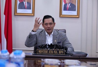 Menteri ATR/BPN Agus Harimurti Yudhoyono 