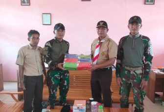 Pemberian sargal di perbatasan 