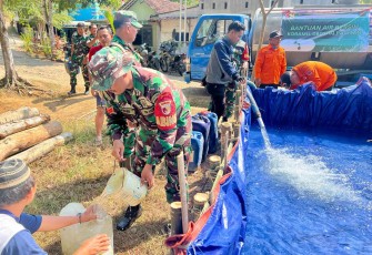 Dropping air bersih warga desa binaan