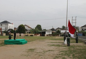 Kodim 0418/Palembang Gelar Upacara 17an Bulan September 