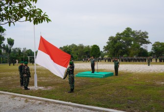 Kasiren Korem 121/ABW Bacakan Amanat Pangdam XII/Tpr 