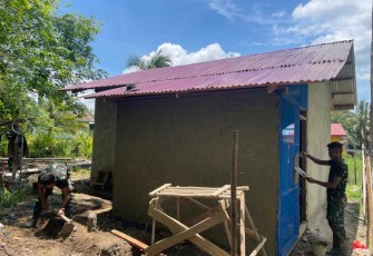 Program Rumah Layak Huni Satgas Yonzipur 5/ABW