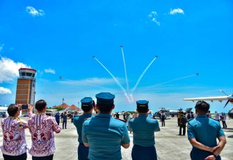 Atraksi Rajawali Laut Flight di BIAS 2024