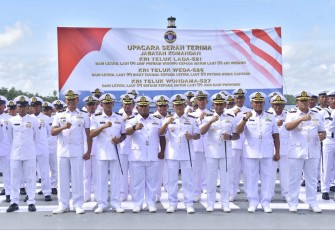 Sertijab komandan KRI jajaran Koarmada III Sorong
