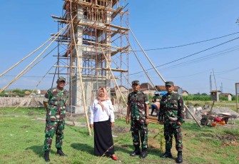 Pengerjaan program sumur bor di wilayah desa binaan 