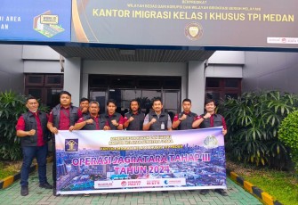 Kantor Keimigrasian Gelar Operasi Pengawasan Orang Asing JAGRATARA TahapnIII